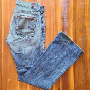 7 for all mankind boot cut jeans